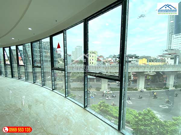 Hình ảnh tòa nhà văn phòng 188 Cầu Giấy, Hà Nội - Ảnh nhamatphohanoi.com