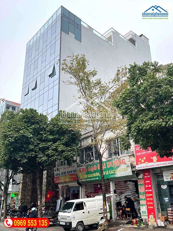Hình ảnh toà nhà văn phòng 651 Vũ Tông Phan, Thanh Xuân, Hà Nội - Ảnh nhamatphohanoi.com toa-nha-van-phong-651-vu-tong-phan-nhamatphohanoi
