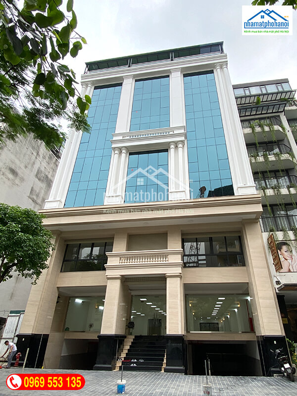 Hình ảnh tòa nhà văn phòng 36 dịch vọng hậu, cầu giấy, hà nội - Ảnh nhamatphohanoi.com