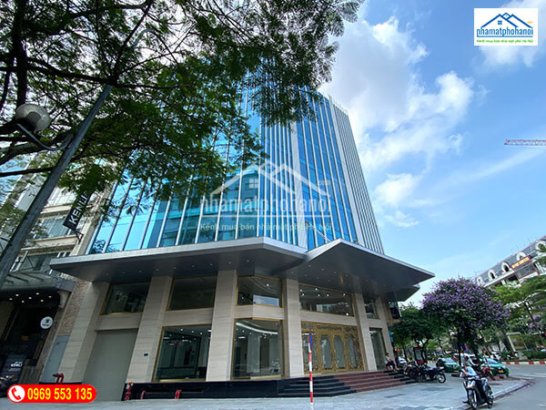 Hình ảnh tòa nhà văn phòng 82 trần thái tông, cầu giấy, hà nội - Ảnh nhamatphohanoi.com