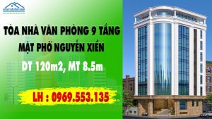 Hình ảnh tòa nhà văn phòng 111 Nguyễn Xiển, Thanh Xuân, Hà Nội - Ảnh nhamatphohanoi.com